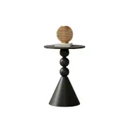 Black Style Iron Art Side Table