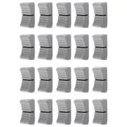 20Pcs 24mmx11mmx10mm Console Mixer Slider Fader Knobs Replacement for Potentiometer Gray Knob Black Mark