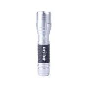 2X Brillar Outdoor LED Flashlight Torch Camping Hiking Lights Torches W/Battery