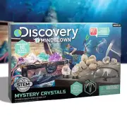 Discovery Kids Toy Mystery Crystals Geode Excavation Kit 14pc Science Technology