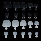 100Pcs Artificial Toe False Nails Tips Foot Fake Manicure Art Decoration Toe S❤B