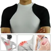 Double Shoulder Brace Rotator Cuff Support Injury Dislocate Compression Strap