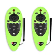 2-Pack Silicone Remote Control Covers For Lg An-Mr500 - Dustproof And Protective