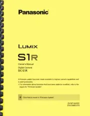 Panasonic Lumix DC-S1R Camera Owner's Manual