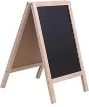 Parliky 25x40cm Mini Blackboard Easel for Boys and Girls Dry Erase Board Tripod Stand for Bar Home Random Color