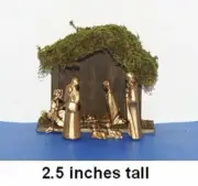 1:12 Scale Dollhouse Miniature - Manger