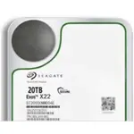 SEAGATE 希捷 20T 企業級硬碟 氦氣  EXOS X22 原廠RMA新品 保固2年