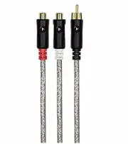 Audio Solutions AS-ADPT-Y1 RCA Y-Cable (1-Male to 2-Female)