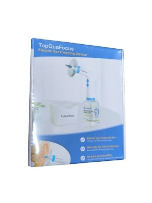 Ear Cleaner Electronic Ear Wax Removal Kit Irrigation System NIB