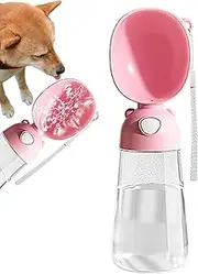 Portable Dog Water Bottle | Leakproof Pet Drinking Bottle - Pet Drinking Container for Hiking Outing, Leakproof Dog Watering Dispenser