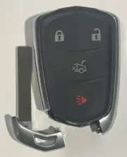 NEW Cadillac Smart Keyfob 4 Button Trunk HYQ2AB-NEW-Unlocked