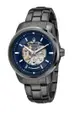 【2年保修】 瑪莎拉蒂 Successo系列 44mm 藍色鏤空錶盤男士自動機械腕錶 -R8823121001