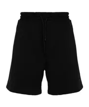 MSGM Logo Detailed Elasticated Waist Shorts IT46 Black
