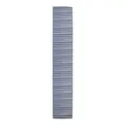 Creative Products Blue Watercolor Stripe 16 x 90 Cotton Twill Table Runner