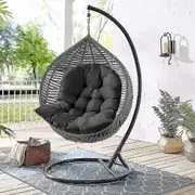 Garden Indoor Hanging Egg Swing Hammock Chair Seat Thick Pad Cushion Pillow Pads