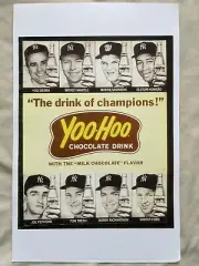 Baseball Yoo-hoo The Drink Of Champions Poster 11 x 17 (192)