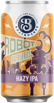 Boatrocker Robot Overlords Hazy IPA 375ml