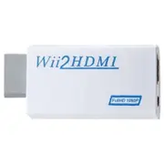Wii To Hdmi Converter Adapter White Cables & Adapters