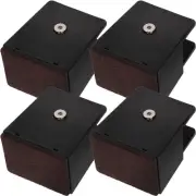 4 Pcs Desk Leg Riser Bed Legs Risers Table Monitor Stand for