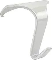 Picture Rail Hooks White - Contemporary/Heavy Duty (4 Pack)