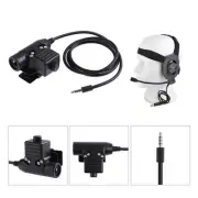 Comfortable U94 Push To Talk PTT Adapter for BaoFeng UV5R Walkie Talkie