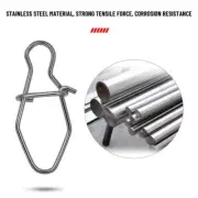 Line tackle Oval Split Rings Barrel Swivel Fishing Hanging Snap Connector
