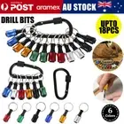 -18X 1/4" Hex Shank Screwdriver Bit Holder Extension Bar Keychain Driver Keyring