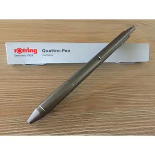 德國 紅環 rOtring Quattro Pen 4-in-1 四合一多功能筆 -【耕嶢工坊】