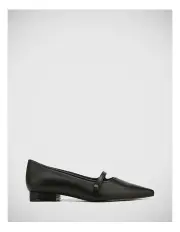 [Wittner] Milly Leather Flat in Black