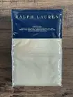 Ralph Lauren Home King Flat Sheet RL 464 Solid Percale ‘Brushed Chamois’
