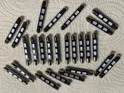 (25) COOL BLUE 43MM-6.3V-LED FESTOON LAMPS/MR65-MR66-MR67-MR71 - McIntosh DIAL