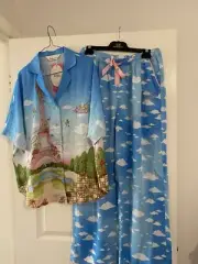 Peter Alexander Ladies Pyjama Set Paris Medium GREAT MOTHERS DAY GIFT