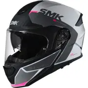 Gullwing Kresto Grey Pink Flip Up Helmet