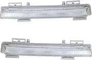 12V LED Daytime Running Lights Fog Lamps Compatible for Benz W204 W212 C250 C280 C350 E350 - A2049069000(Left and Right)