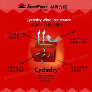 【EasyMain 衣力美 男 輕巧防風快乾雙層連帽外套《灰》】CE22105/薄外套/防風外套/春夏外套