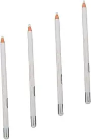 Ipetboom White Eyebrow Pencils Mapping 4pcs Eyeliner Tool Liquid Eyeliner for Women Smooth