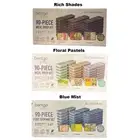 Bentgo 90 Piece BPA Free Portion Control Meal Prep Set with Lids