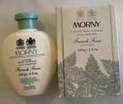 MORNY LUXURY BODY POWDER TALC FRESH FERN 3.5 OZ
