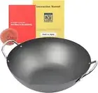 Riverlight KIWAME Premium Double-Handle Wok pan (Wok 11.8inches (30cm))