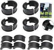 4PCS Handlebar Gasket Adapter, Rubber Gasket, Bicycle Handlebar 31.8 to 25.4/22.2 Handlebar Gasket,Bicycle Handlebar Rubber Gasket,Bike Stem Gasket Adapter for Adding Stopwatch, Extending Handle