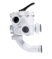 E-Cowlboy White 2" Multiport Pool Valve Replacement For Pentair 261152 - NEW
