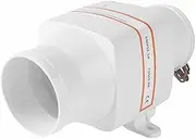 Daiilg 12V DC Fan Straight Exhaust Fan RV Yacht Battery Ventilation Exhaust Fan Room Car Yacht Fan