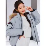 【EIDER】中性保暖透氣抗水鵝絨外套 / 22EDUW22551-灰 80% 鵝絨和 20% 羽毛-張員瑛 著用款