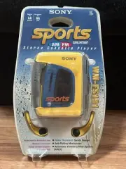 Sony Sports AM FM Walkman NEW Stereo cassette player