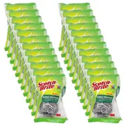 24PK Scotch Brite Stainless Steel Scrubbing Pad Durable Heavy Duty Cleaning Tool