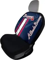 FANMATS 40459 MLB - Atlanta Braves Rally Seat Cover with Braves with Tomahawk Primary Logo