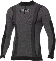 Sixs TS13W, functional shirt long sleeve , color: Black , size: 3XL/4XL