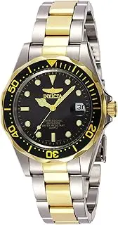 Invicta Men's Pro Diver 37.5mm Stainless Steel and Gold Tone Watch