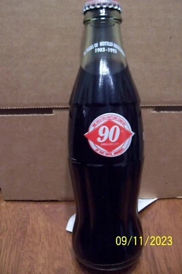 90th Anniversary Fort Smith, Arkansas - Unopened Coca-Cola Bottle