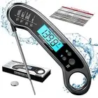 Digital Meat Thermometer Waterproof Instant Read Thermometer for Grill BBQ